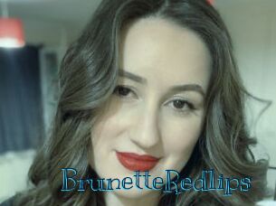 BrunetteRedlips