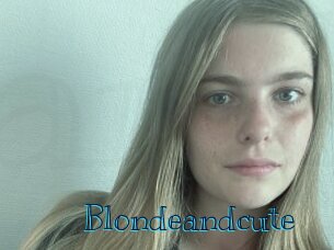 Blondeandcute
