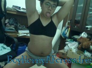 BoyHornyAFcrossdress