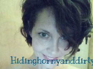 Hidinghornyanddirty