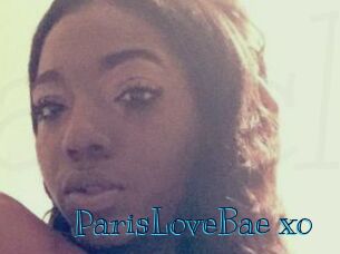 ParisLoveBae_xo